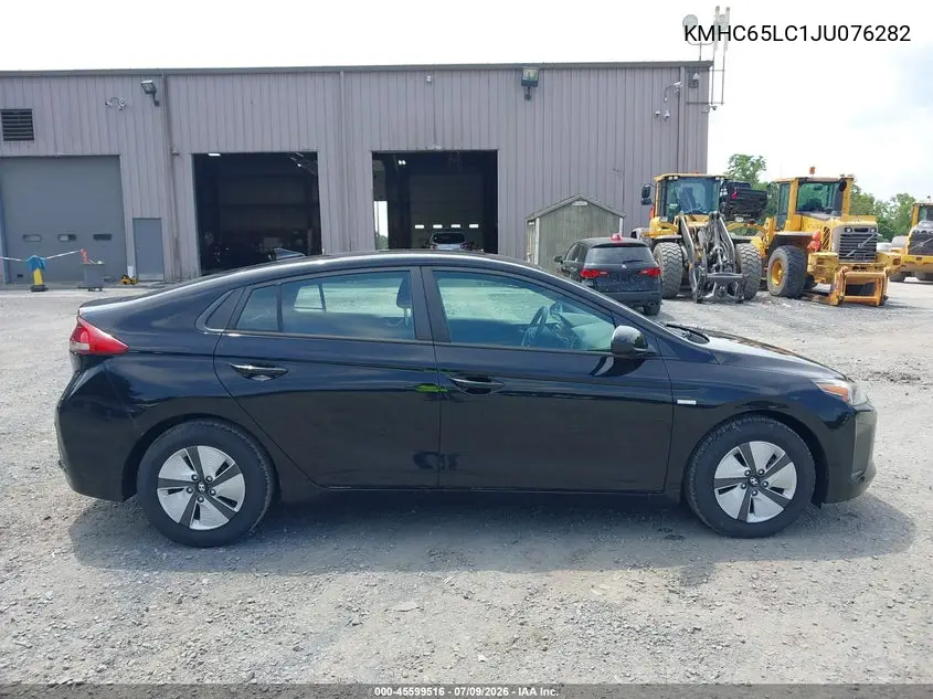 2018 Hyundai Ioniq Hybrid Blue VIN: KMHC65LC1JU076282 Lot: 45599516