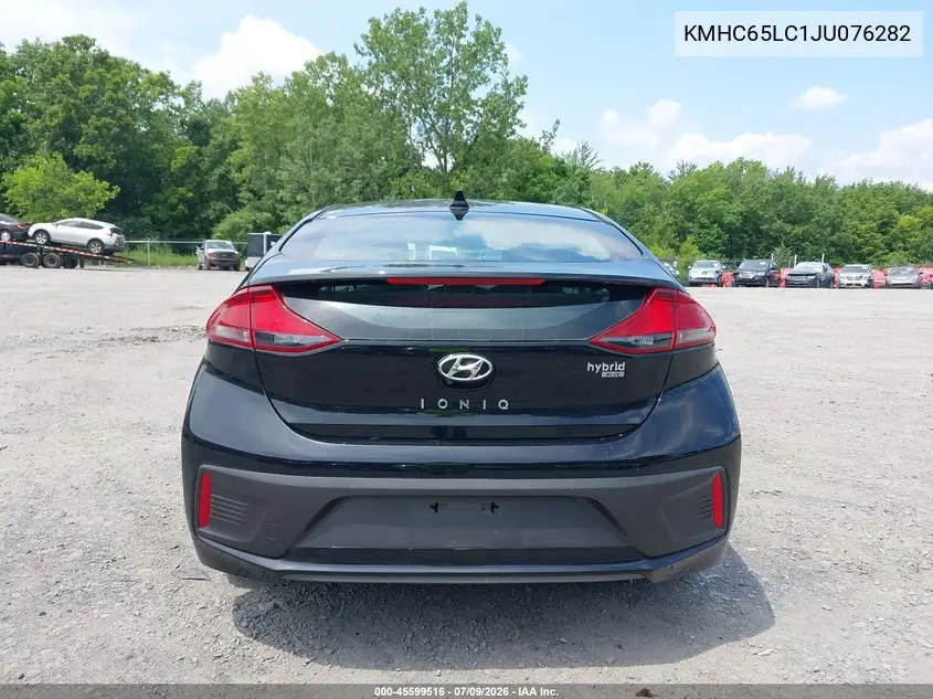 2018 Hyundai Ioniq Hybrid Blue VIN: KMHC65LC1JU076282 Lot: 45599516