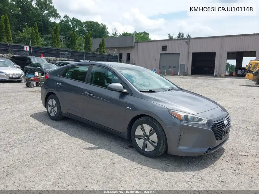 2018 Hyundai Ioniq Hybrid Blue VIN: KMHC65LC9JU101168 Lot: 45599787