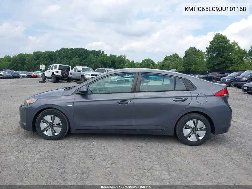 2018 Hyundai Ioniq Hybrid Blue VIN: KMHC65LC9JU101168 Lot: 45599787