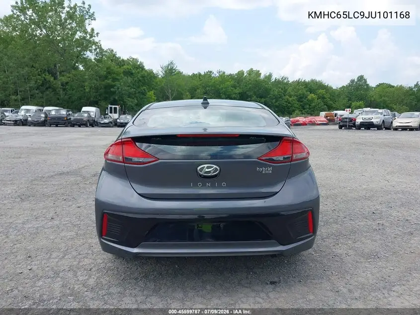 2018 Hyundai Ioniq Hybrid Blue VIN: KMHC65LC9JU101168 Lot: 45599787