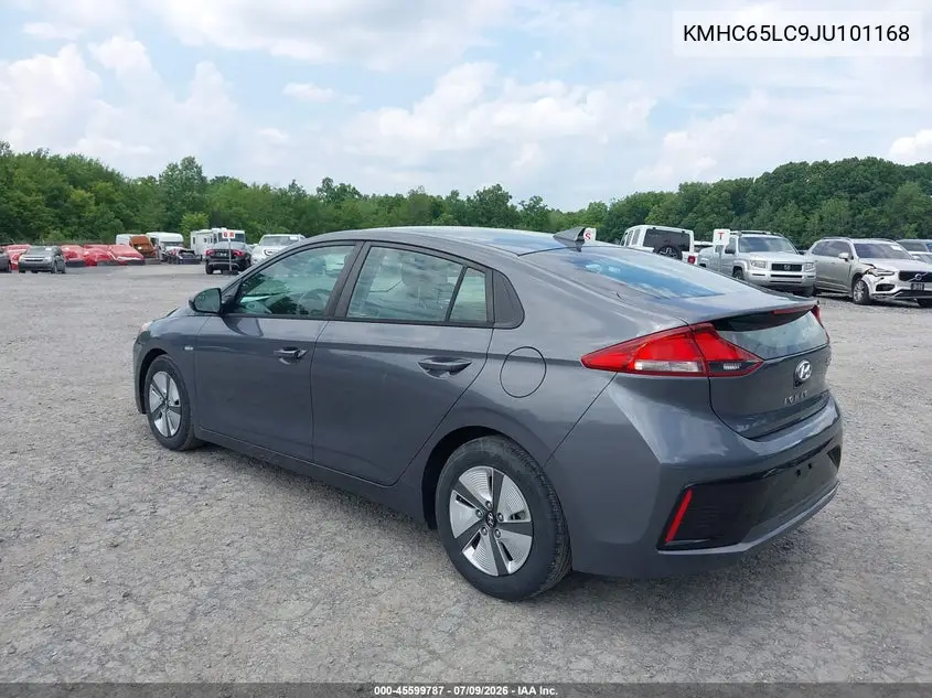 2018 Hyundai Ioniq Hybrid Blue VIN: KMHC65LC9JU101168 Lot: 45599787