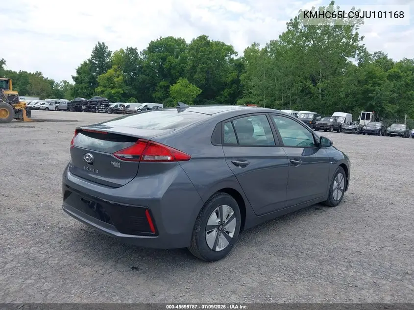 2018 Hyundai Ioniq Hybrid Blue VIN: KMHC65LC9JU101168 Lot: 45599787