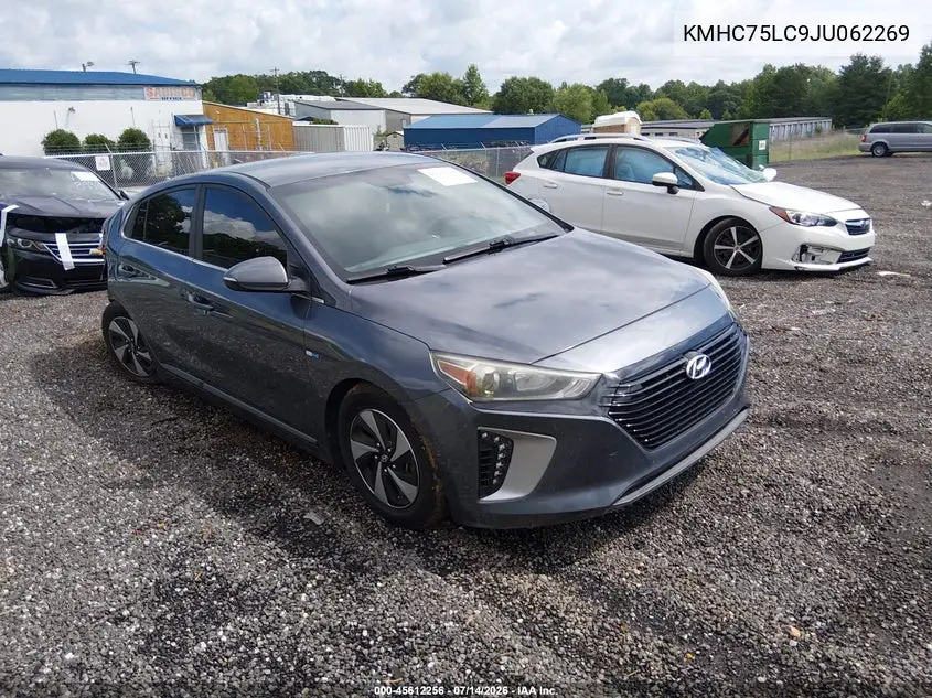 2018 Hyundai Ioniq Hybrid Sel VIN: KMHC75LC9JU062269 Lot: 45612256