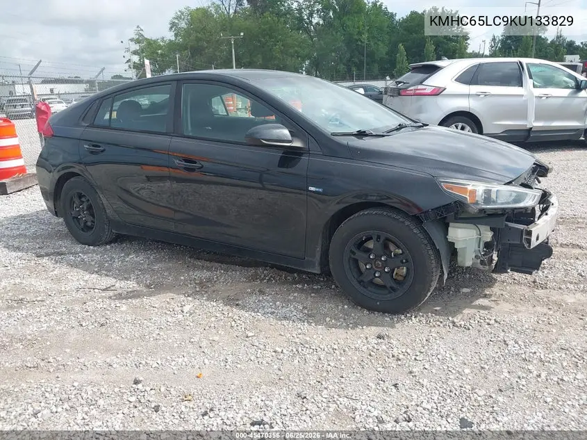 2019 Hyundai Ioniq Hybrid Blue VIN: KMHC65LC9KU133829 Lot: 45470356