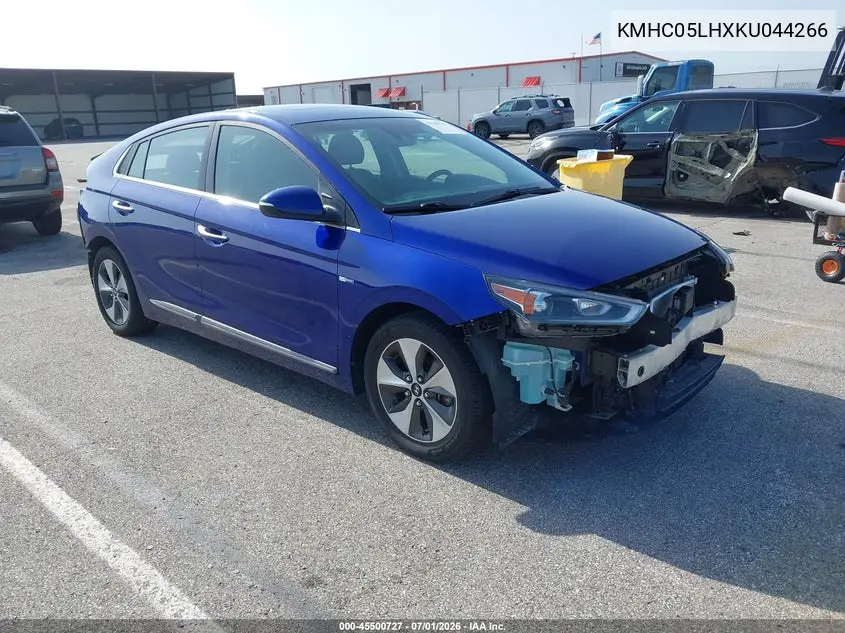 2019 Hyundai Ioniq Electric Limited VIN: KMHC05LHXKU044266 Lot: 45500727