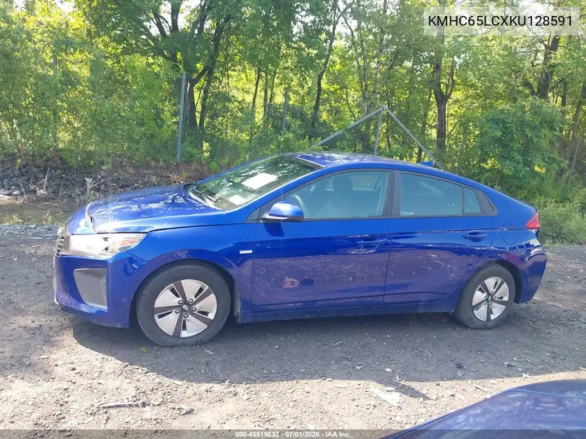 2019 Hyundai Ioniq Hybrid Blue VIN: KMHC65LCXKU128591 Lot: 45519832