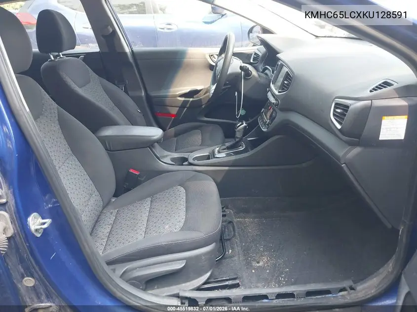 2019 Hyundai Ioniq Hybrid Blue VIN: KMHC65LCXKU128591 Lot: 45519832