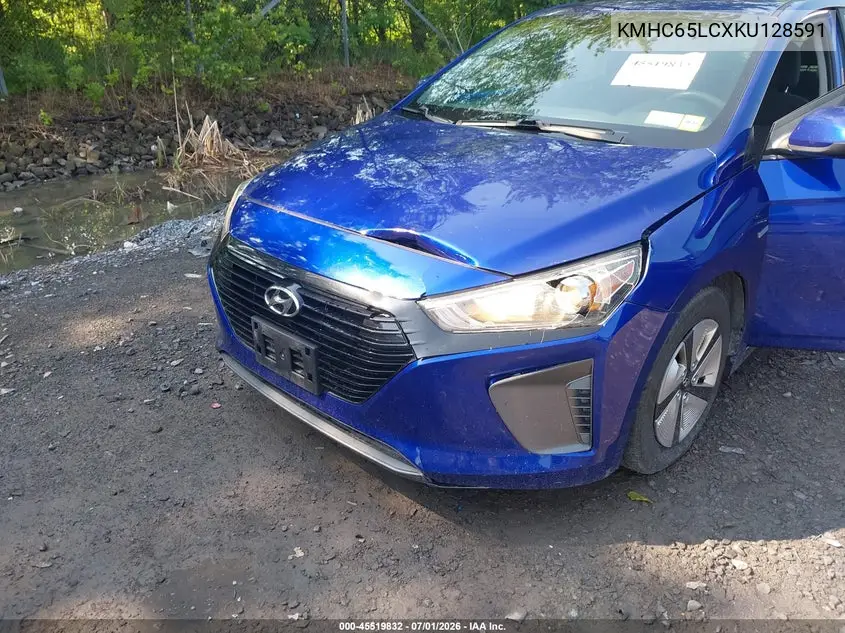 2019 Hyundai Ioniq Hybrid Blue VIN: KMHC65LCXKU128591 Lot: 45519832