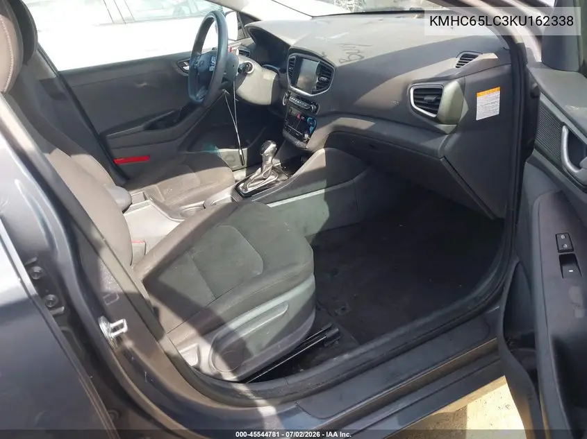 2019 Hyundai Ioniq Hybrid Blue VIN: KMHC65LC3KU162338 Lot: 45544781