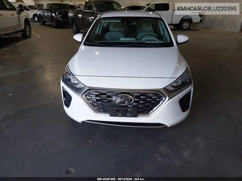 2020 Hyundai Ioniq Hybrid Blue VIN: KMHC65LC8LU220395 Lot: 45387216