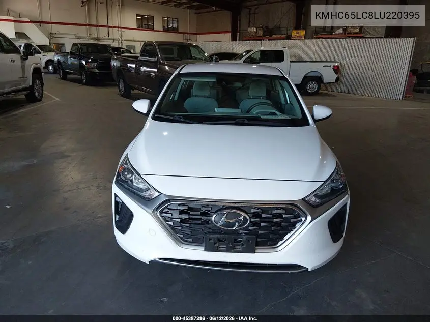 2020 Hyundai Ioniq Hybrid Blue VIN: KMHC65LC8LU220395 Lot: 45387216