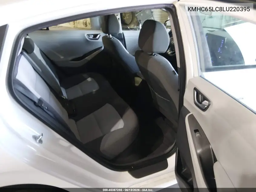 2020 Hyundai Ioniq Hybrid Blue VIN: KMHC65LC8LU220395 Lot: 45387216