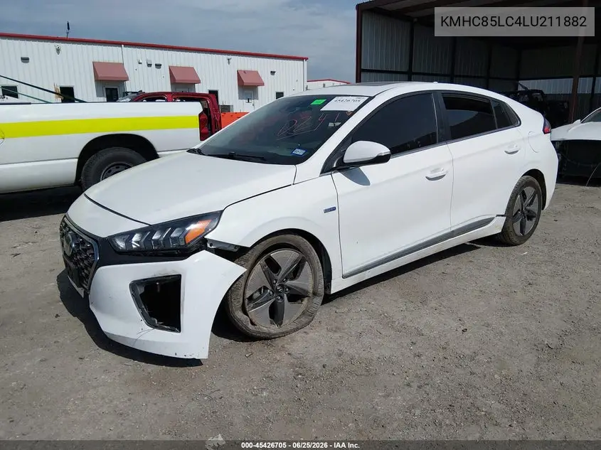 2020 Hyundai Ioniq Hybrid Sel VIN: KMHC85LC4LU211882 Lot: 45426705
