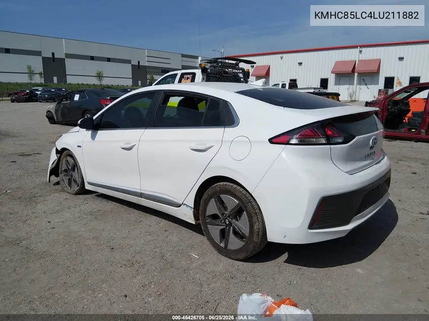 2020 Hyundai Ioniq Hybrid Sel VIN: KMHC85LC4LU211882 Lot: 45426705