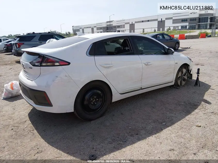 2020 Hyundai Ioniq Hybrid Sel VIN: KMHC85LC4LU211882 Lot: 45426705