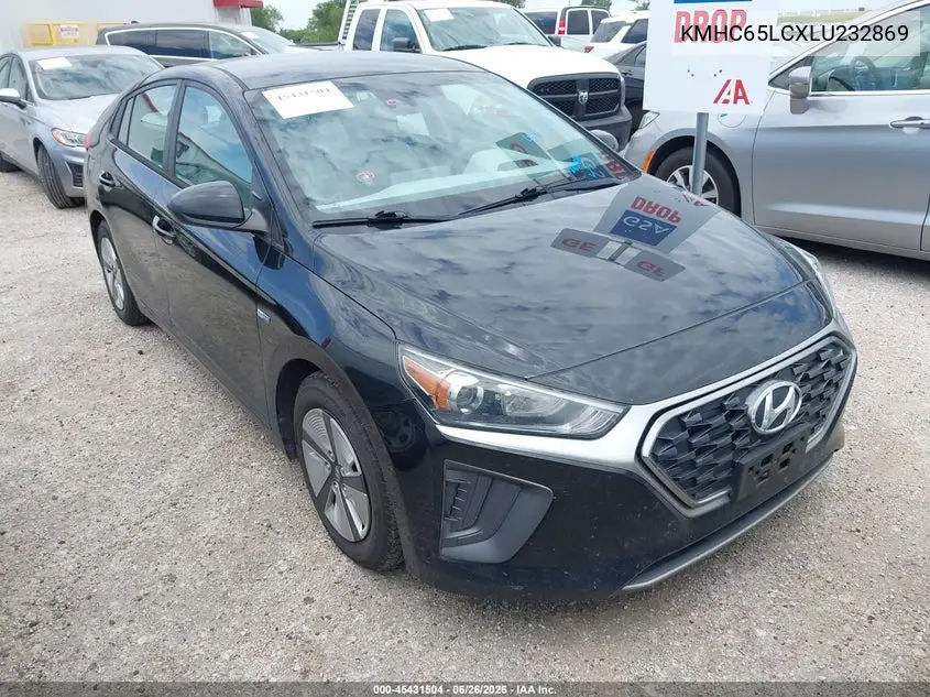 2020 Hyundai Ioniq Hybrid Blue VIN: KMHC65LCXLU232869 Lot: 45431504
