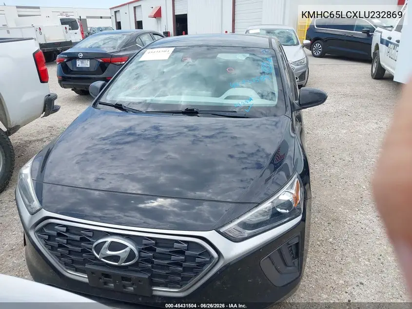 2020 Hyundai Ioniq Hybrid Blue VIN: KMHC65LCXLU232869 Lot: 45431504