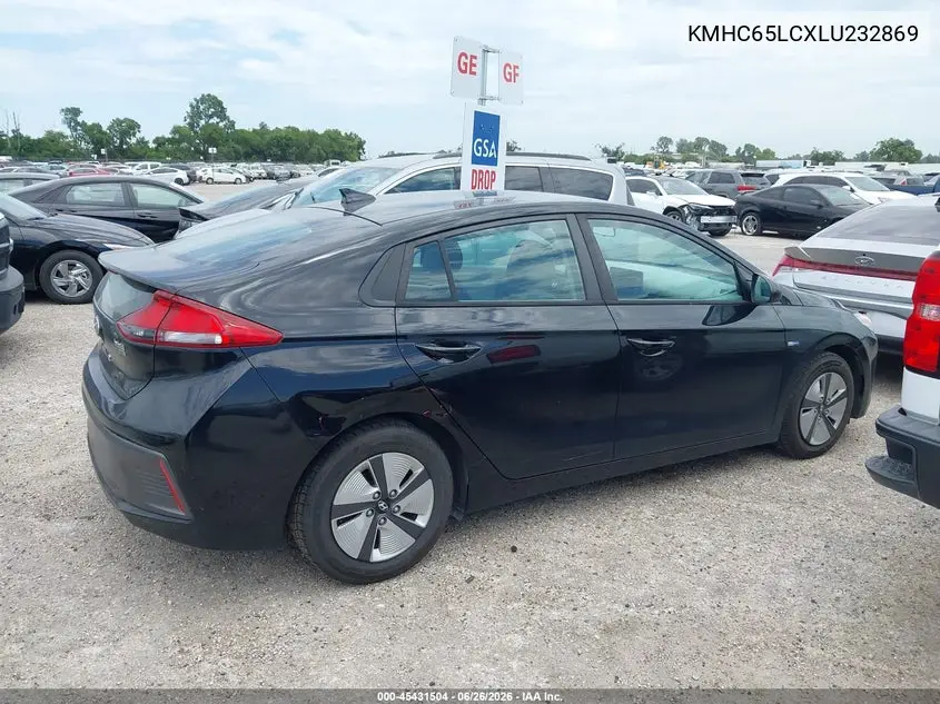 2020 Hyundai Ioniq Hybrid Blue VIN: KMHC65LCXLU232869 Lot: 45431504