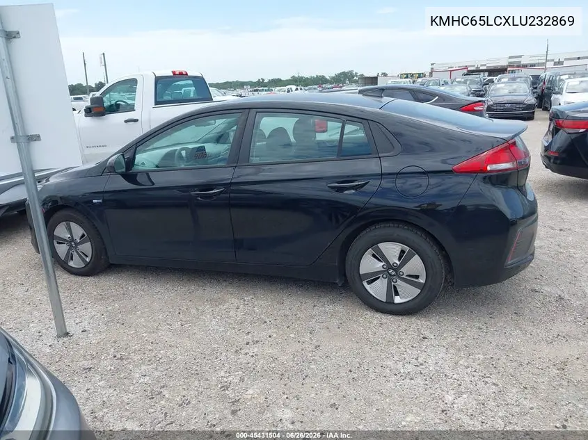 2020 Hyundai Ioniq Hybrid Blue VIN: KMHC65LCXLU232869 Lot: 45431504