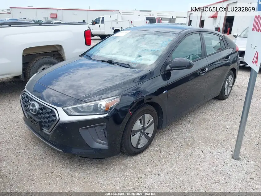 2020 Hyundai Ioniq Hybrid Blue VIN: KMHC65LCXLU232869 Lot: 45431504