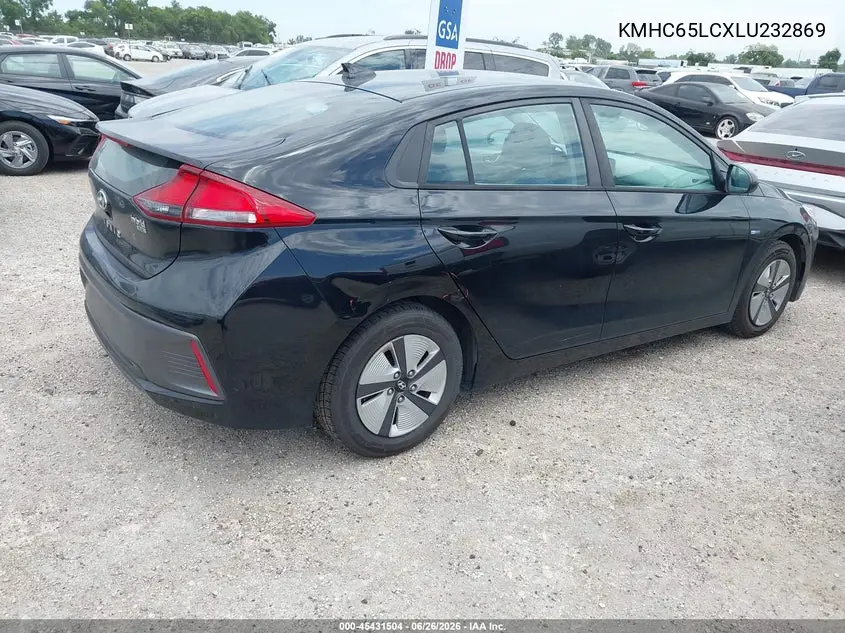 2020 Hyundai Ioniq Hybrid Blue VIN: KMHC65LCXLU232869 Lot: 45431504
