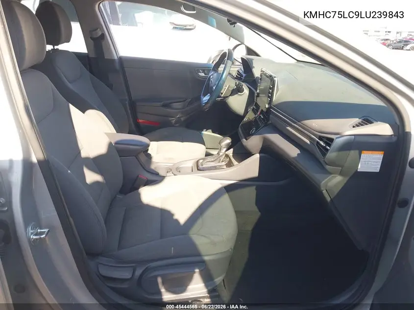 2020 Hyundai Ioniq Hybrid Se VIN: KMHC75LC9LU239843 Lot: 45444565