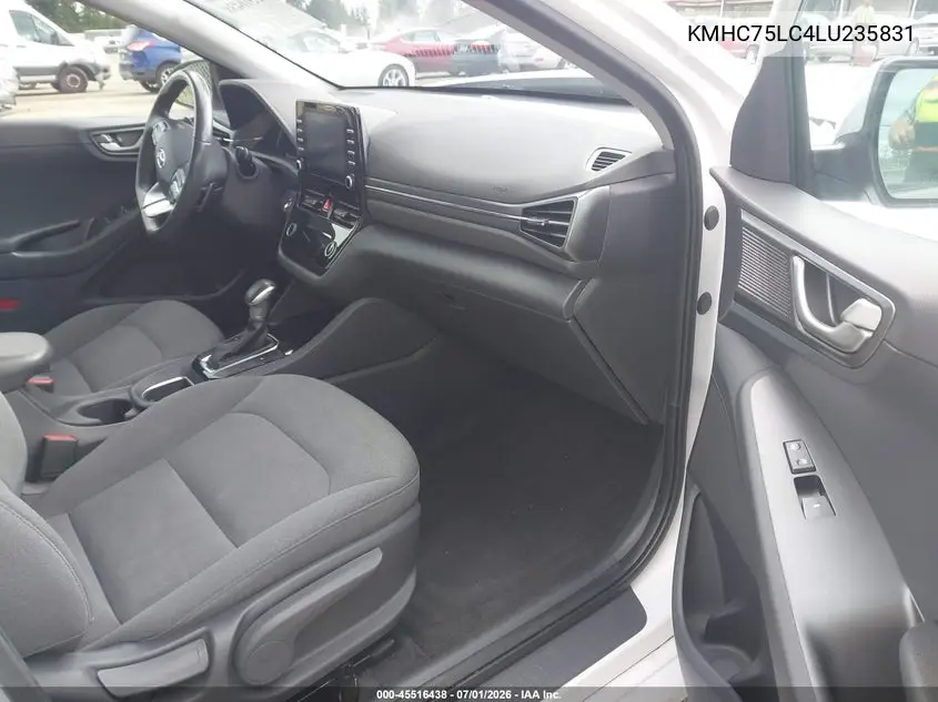 2020 Hyundai Ioniq Hybrid Se VIN: KMHC75LC4LU235831 Lot: 45516438