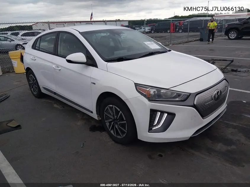 2020 Hyundai Ioniq Electric Se VIN: KMHC75LJ7LU066130 Lot: 45613827