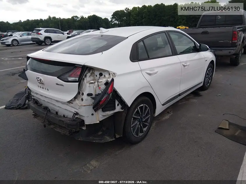 2020 Hyundai Ioniq Electric Se VIN: KMHC75LJ7LU066130 Lot: 45613827
