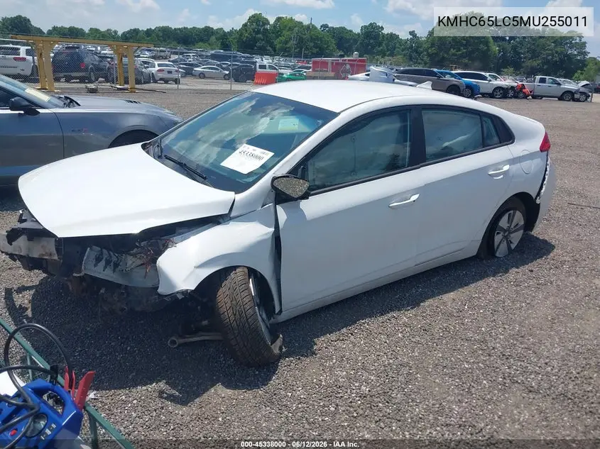 2021 Hyundai Ioniq Hybrid Blue VIN: KMHC65LC5MU255011 Lot: 45338000