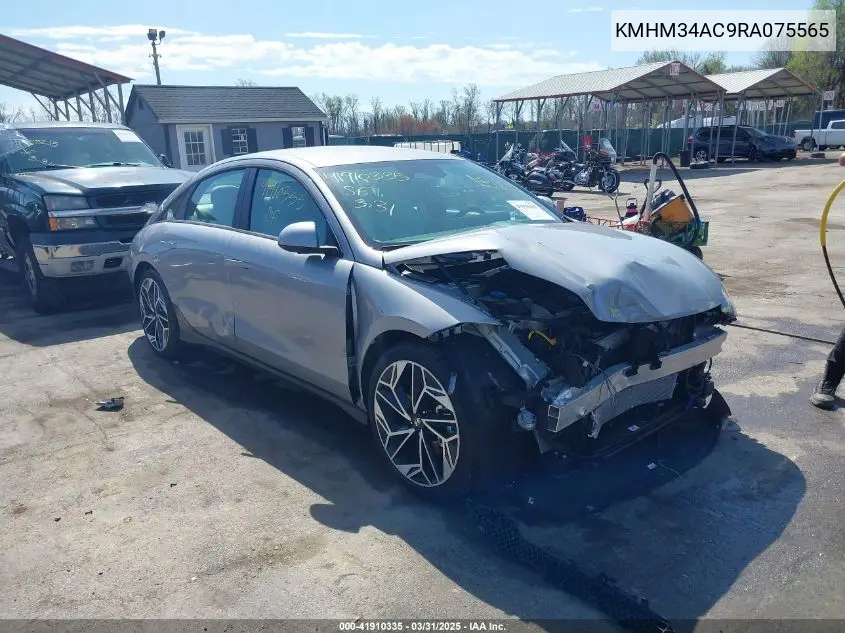 2024 Hyundai Ioniq 6 Sel VIN: KMHM34AC9RA075565 Lot: 41910335