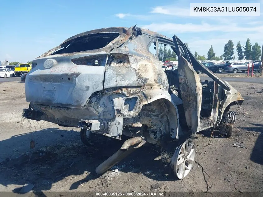 KM8K53A51LU505074 2020 Hyundai Kona Ultimate