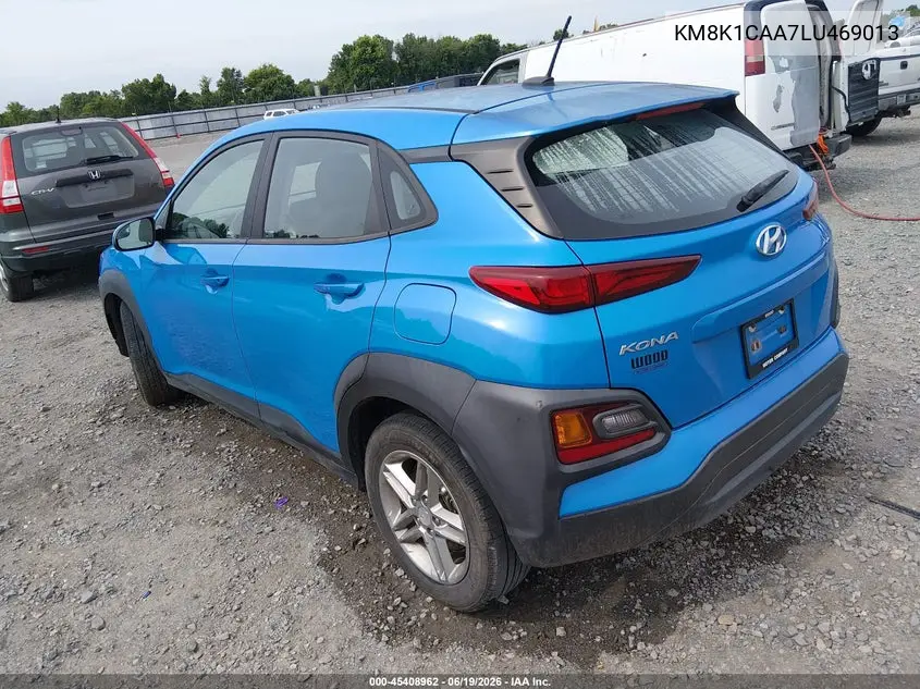 2020 Hyundai Kona Se VIN: KM8K1CAA7LU469013 Lot: 45408962