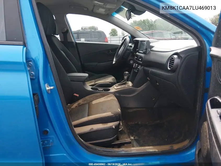 2020 Hyundai Kona Se VIN: KM8K1CAA7LU469013 Lot: 45408962