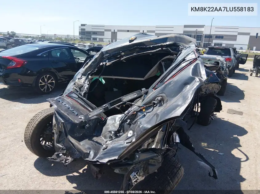 2020 Hyundai Kona Sel VIN: KM8K22AA7LU558183 Lot: 45561255