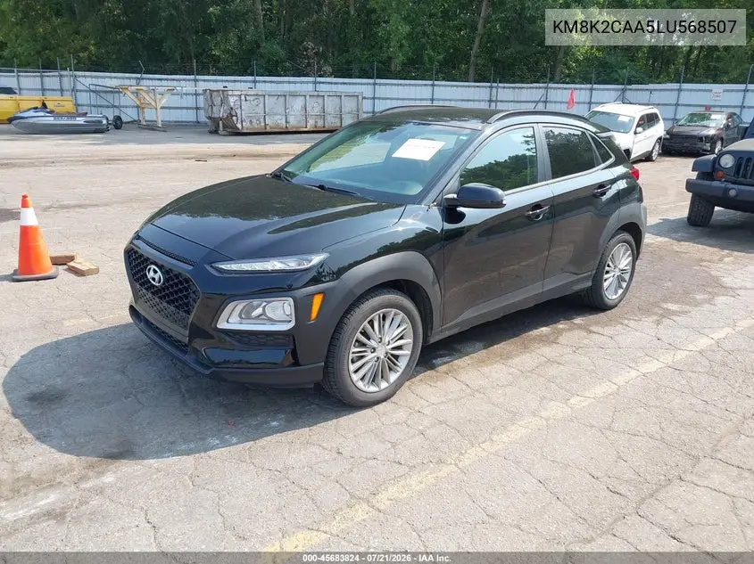 2020 Hyundai Kona Sel VIN: KM8K2CAA5LU568507 Lot: 45683824