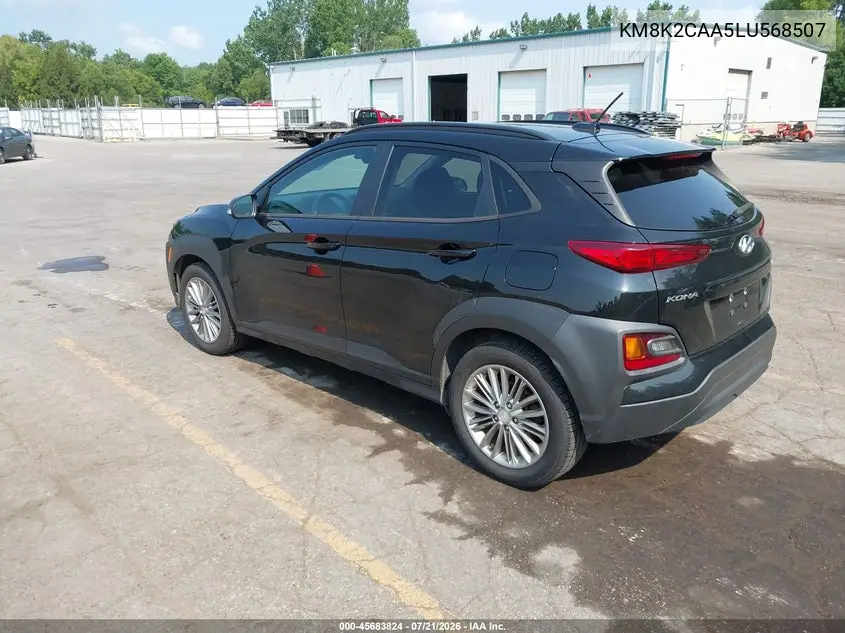 2020 Hyundai Kona Sel VIN: KM8K2CAA5LU568507 Lot: 45683824
