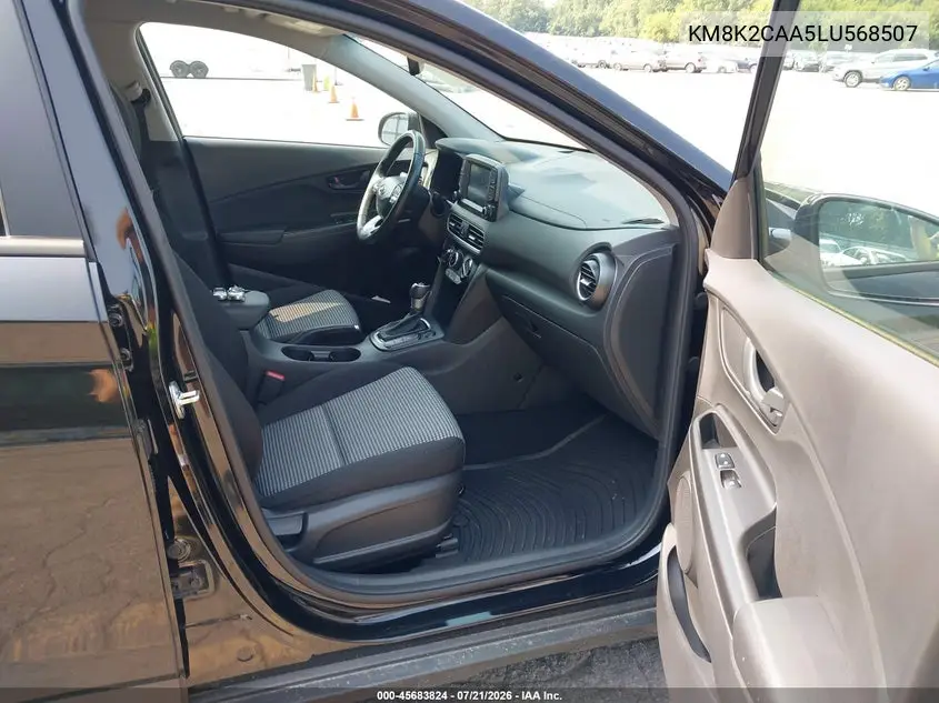 2020 Hyundai Kona Sel VIN: KM8K2CAA5LU568507 Lot: 45683824