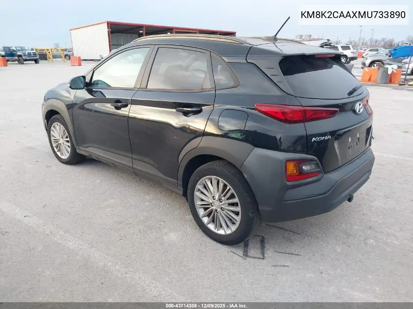 KM8K2CAAXMU733890 2021 Hyundai Kona Sel