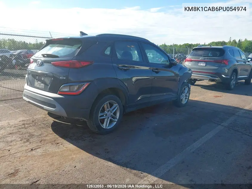 2023 Hyundai Kona Essential VIN: KM8K1CAB6PU054974 Lot: 12632053
