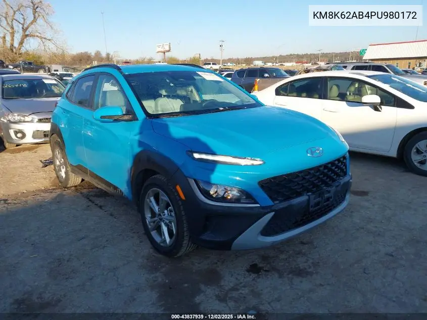 KM8K62AB4PU980172 2023 Hyundai Kona Sel