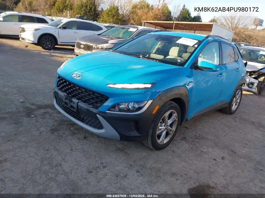 KM8K62AB4PU980172 2023 Hyundai Kona Sel