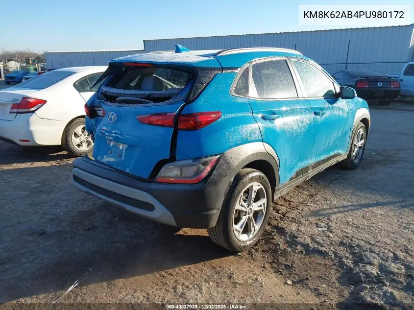 KM8K62AB4PU980172 2023 Hyundai Kona Sel