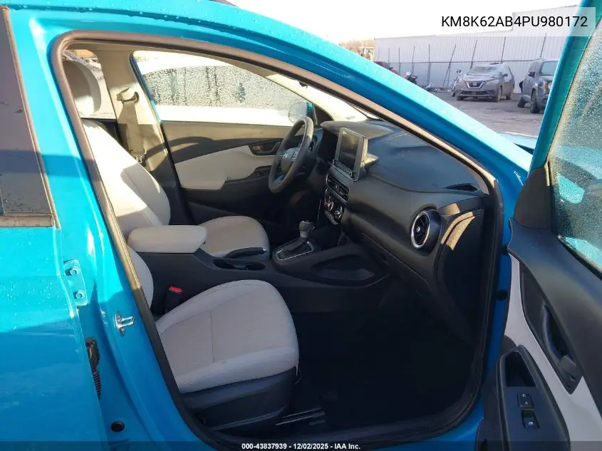 KM8K62AB4PU980172 2023 Hyundai Kona Sel