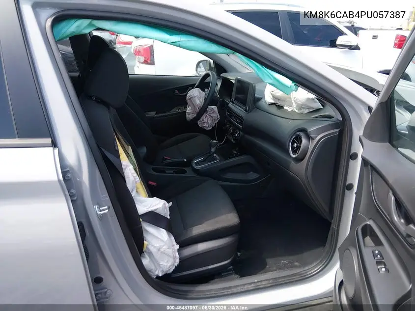 2023 Hyundai Kona Sel VIN: KM8K6CAB4PU057387 Lot: 45487097