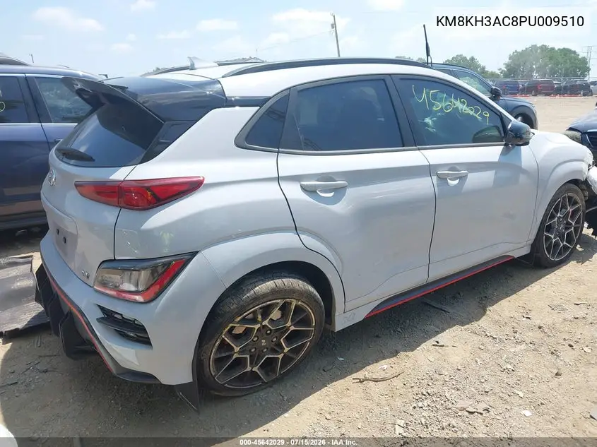 2023 Hyundai Kona N VIN: KM8KH3AC8PU009510 Lot: 45642029