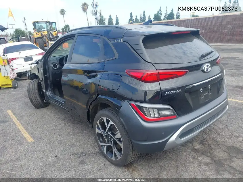 2023 Hyundai Kona Limited VIN: KM8K5CA37PU052373 Lot: 45654903