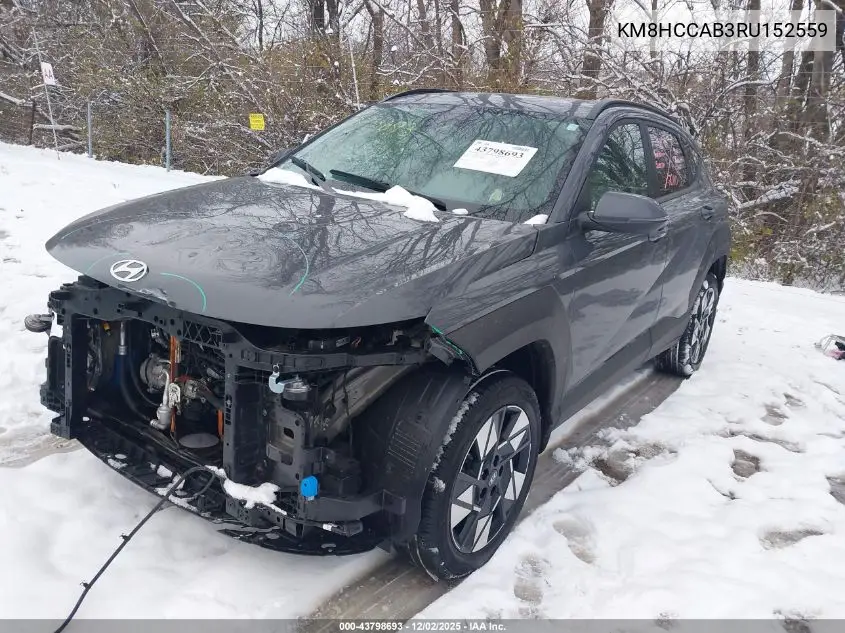 KM8HCCAB3RU152559 2024 Hyundai Kona Sel