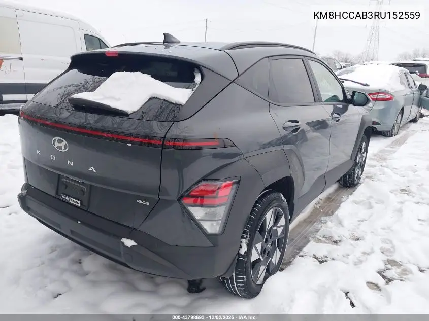 KM8HCCAB3RU152559 2024 Hyundai Kona Sel